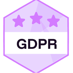 GDPR compliance badge