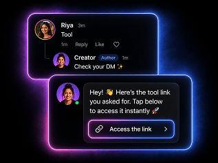 Comment to DM automation preview